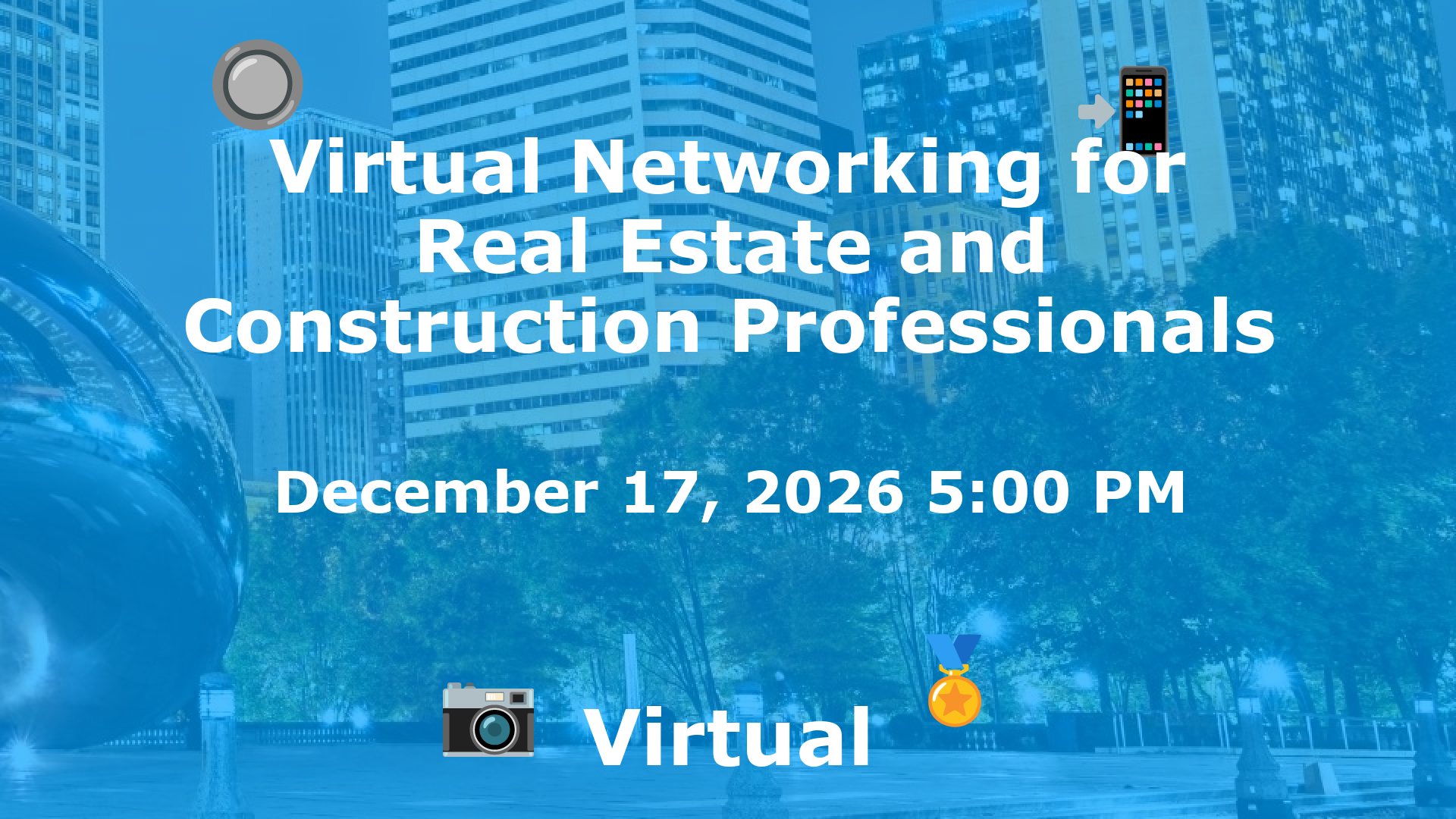 Virtual Networking for Real Estate and Construction Professionals event image